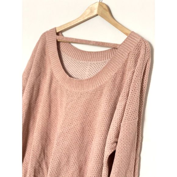 Barefoot Dreams Cozy Chic Ultra Light Pink Soft Sweater Size 3X E99 - Picture 8 of 16